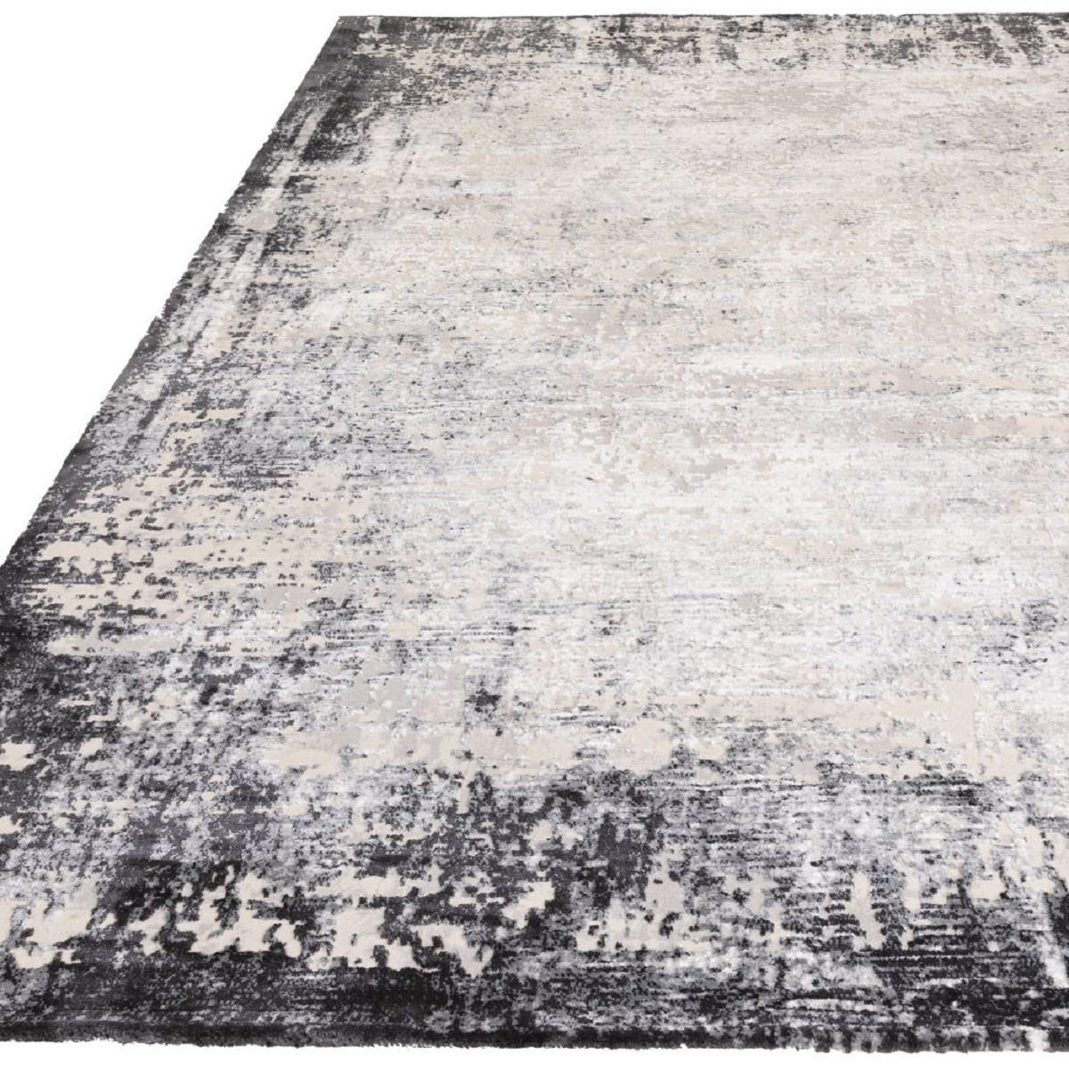 TEPPICH Moderner für Wohn- und Schlafzimmer ZUKA Grau 200 x 290 cm - Grau, Textil (200/290cm) - Novatrend