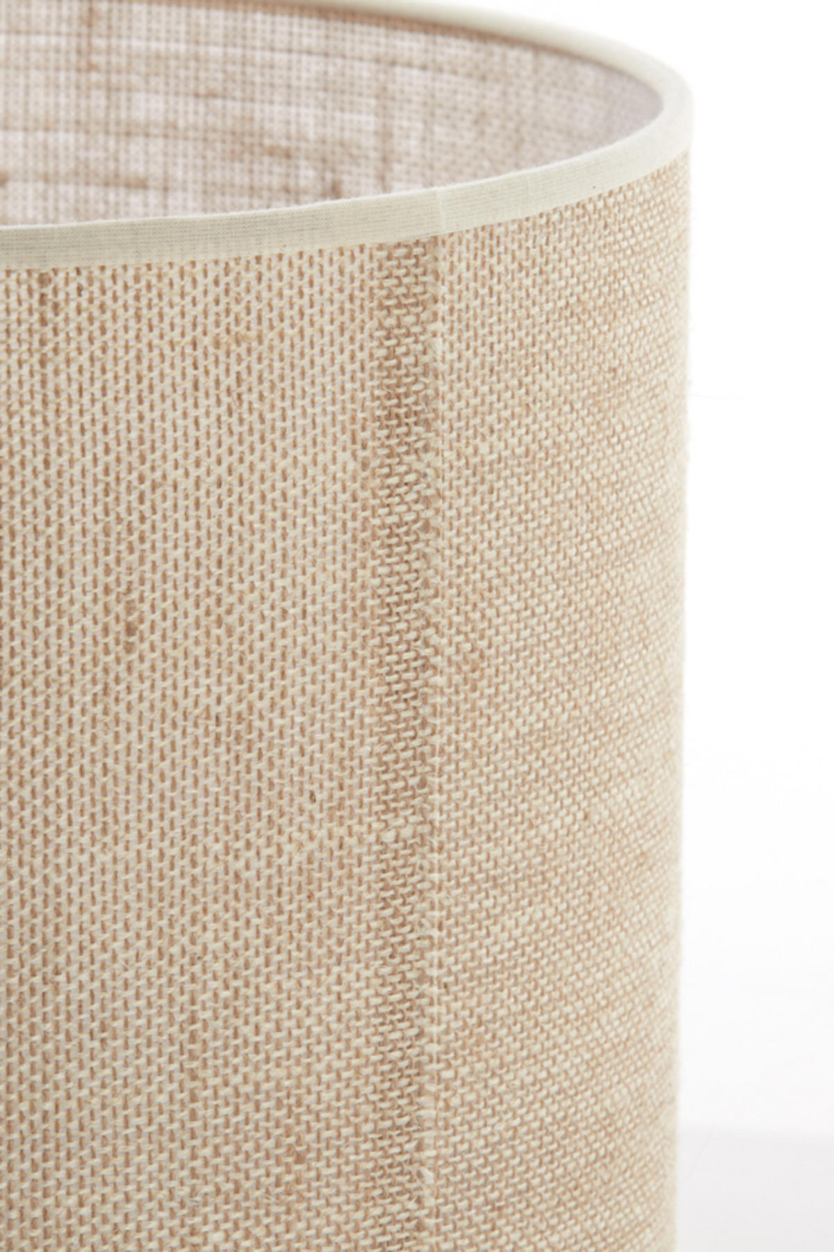 LAMPENSCHIRM Sendai Braun Ø30/21 cm - Braun, Textil (30/30/21cm) - Light & Living