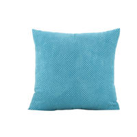 KISSENHÜLLE Polyester 45*45cm,2 Artikel - Blau, Textil (45/45cm)