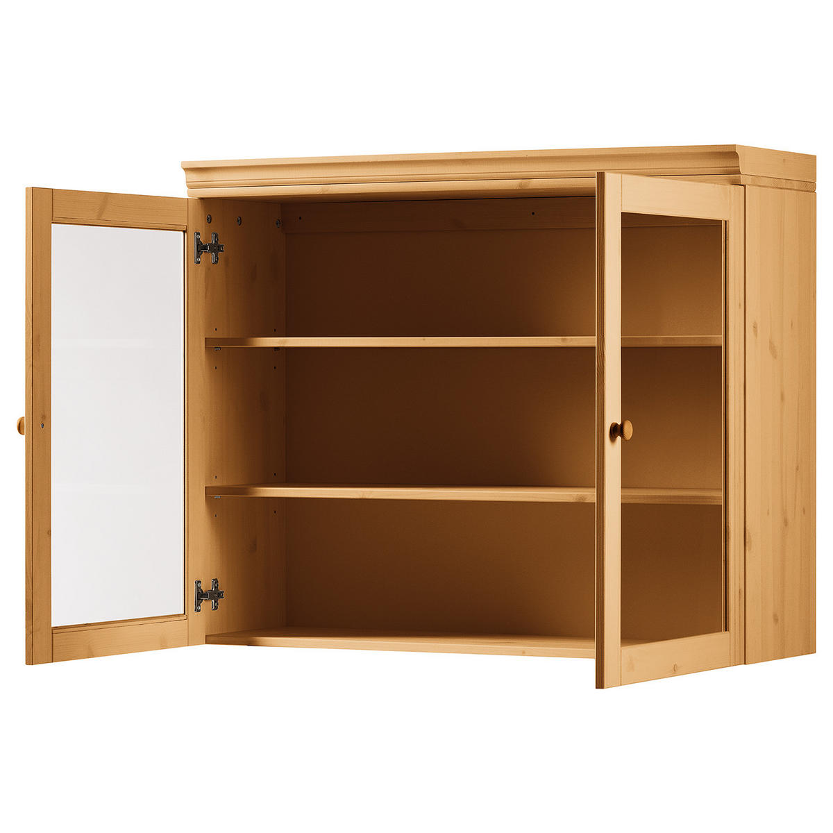 KÜCHENZEILE - Kiefer massiv - Kieferfarben, Holz (200/205/60cm) - home24