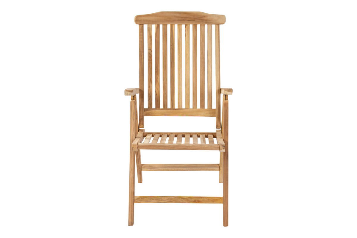 GARTENSTUHL ARUBA - Beige, Holz (50/108/47cm) - SAM