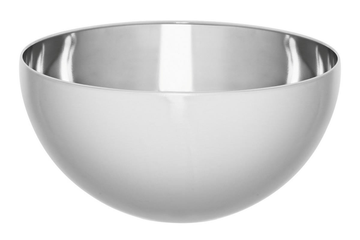 KÜCHENSCHÜSSEL Edelstahl Ø 24 cm - Silberfarben, Metall (24/12cm)