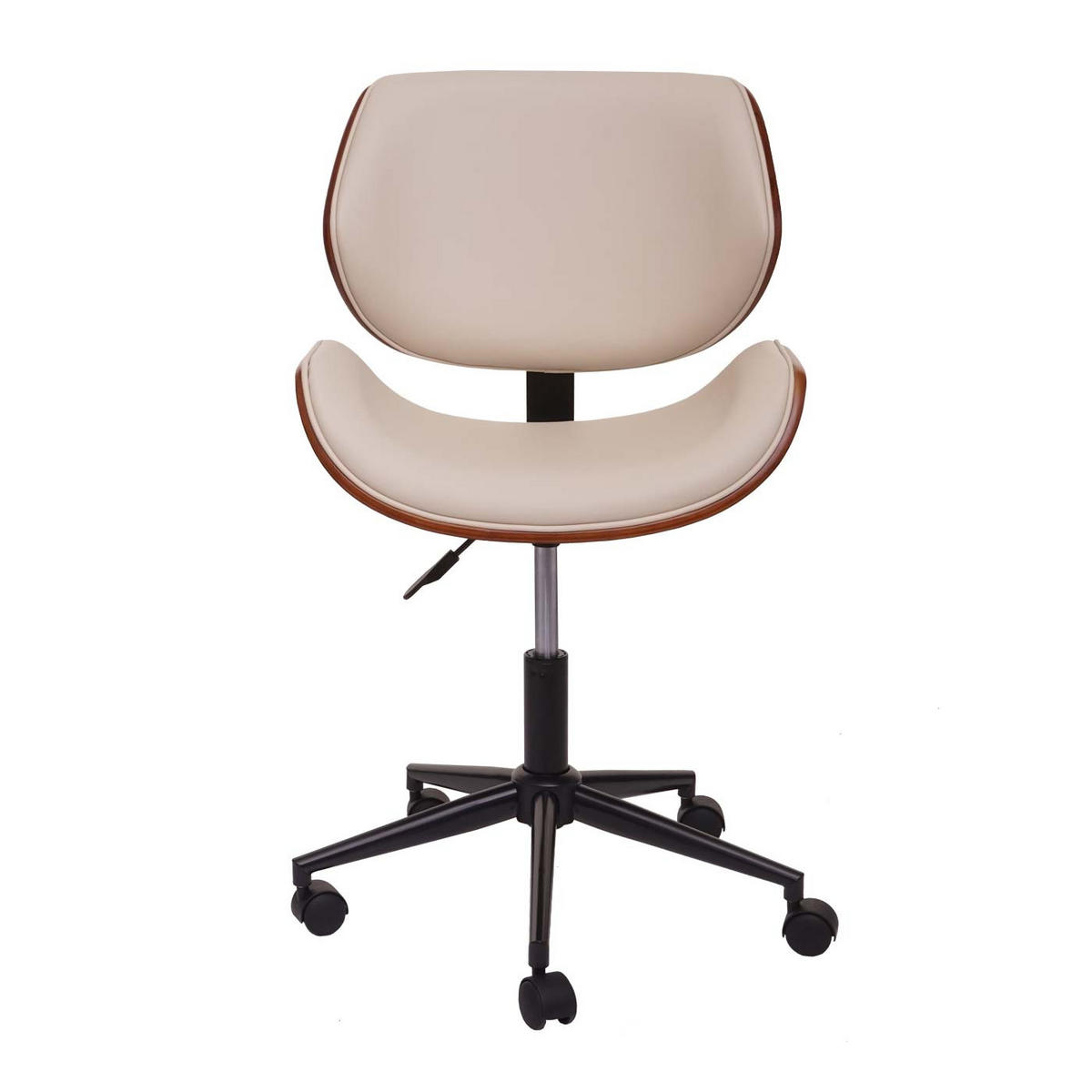 BÜROSTUHL Cremeweiß - Weiß, Textil (57/90/57cm) - MCW
