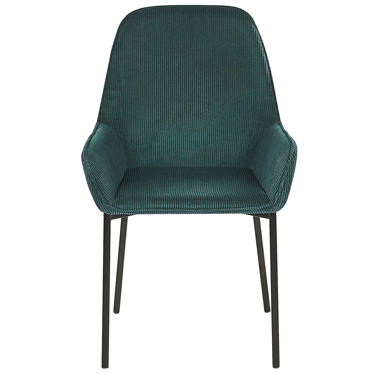 SCAUN DE BUCĂTĂRIE set de 2 reps reiat verde Loverna - verde, material textil/metal (46/89/54cm) - Beliani