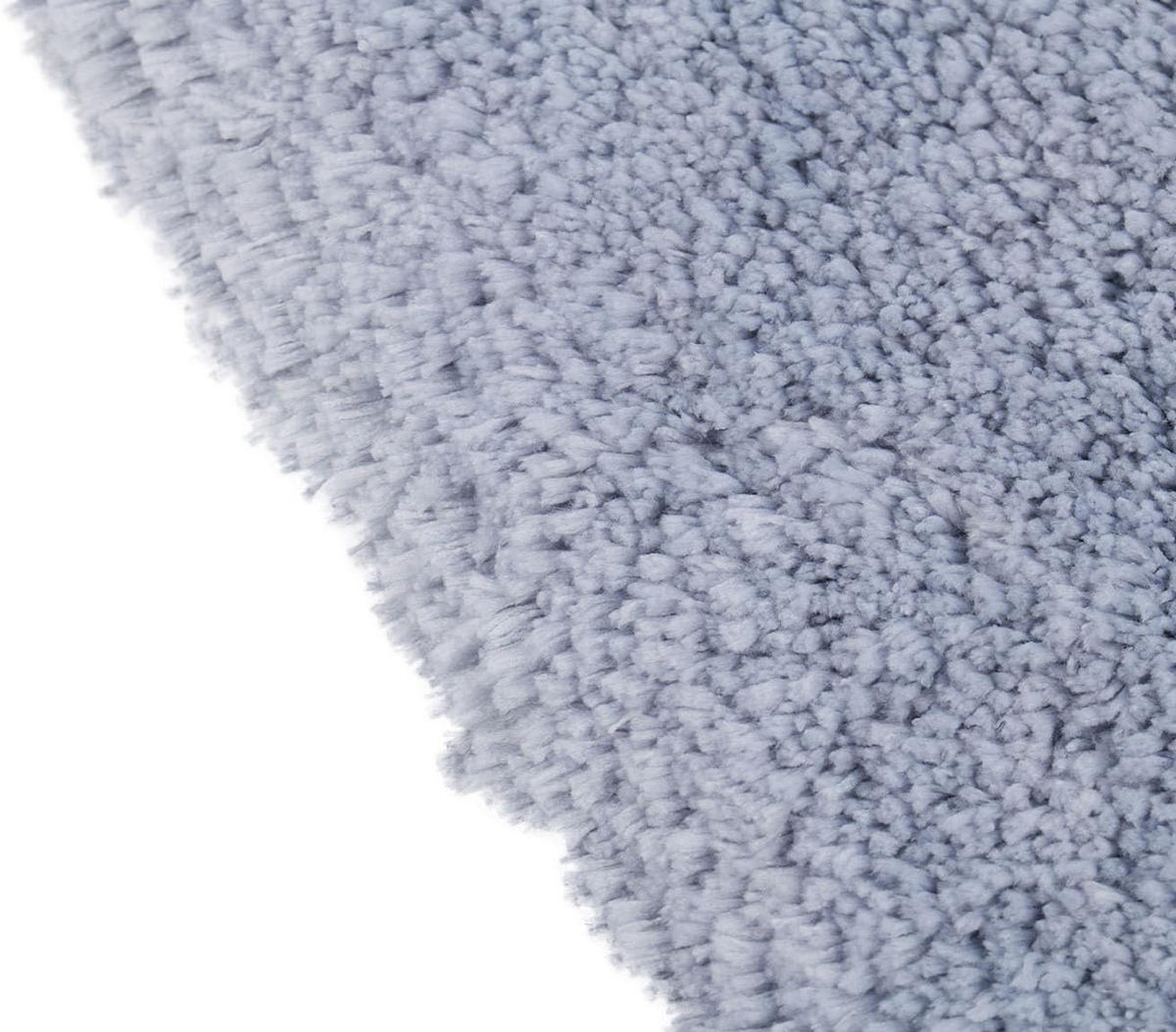 BADTEPPICH Deluxe SILBER 70X120CM - Silberfarben, Textil (120/70cm)