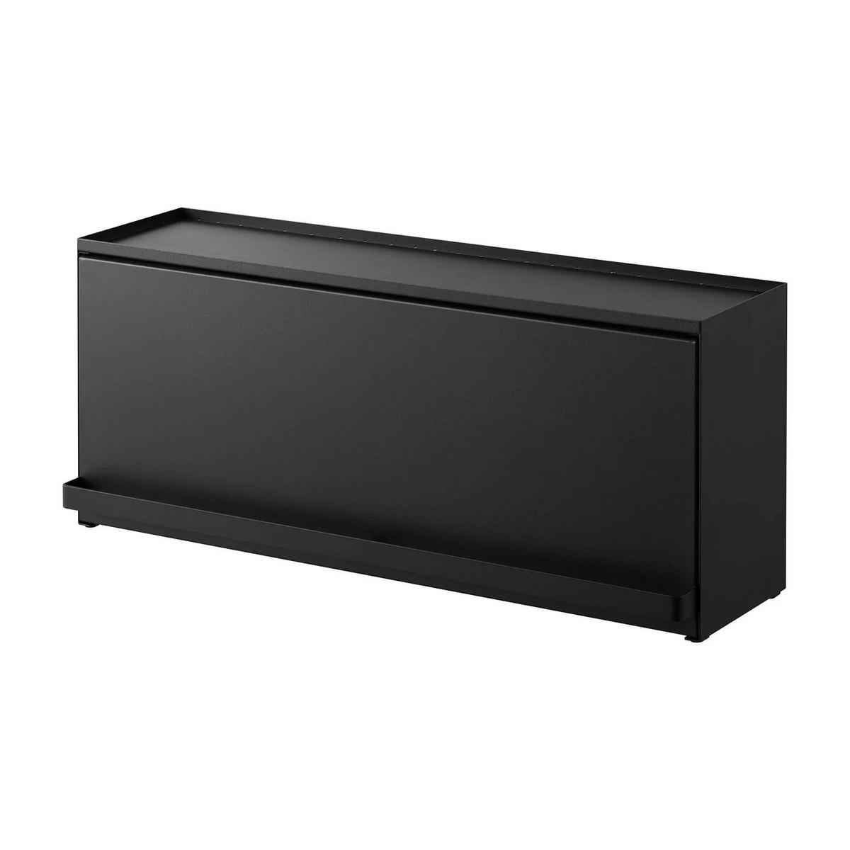 KÜCHENORGANIZER Tower weiß 17/60/25 cm - Schwarz, Metall (60/25/17cm) - Yamazaki