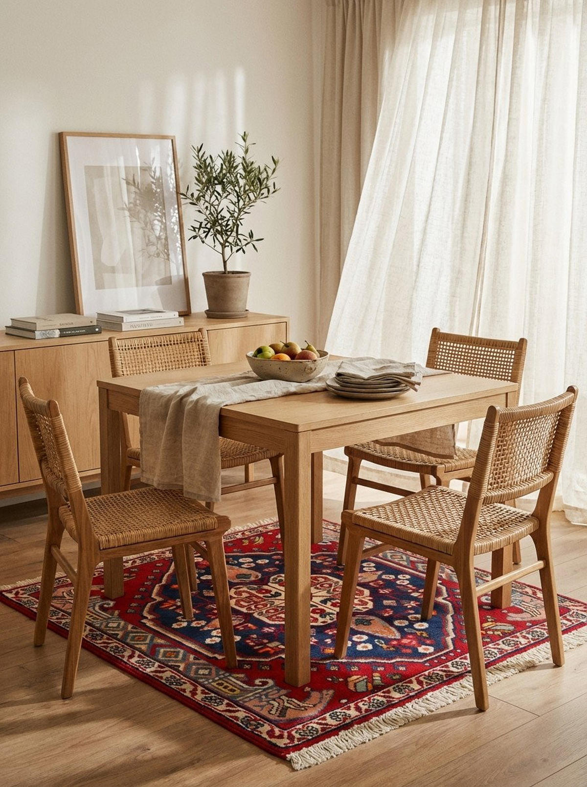 TEPPICH Gashgai Mehrfarbig 58/57 cm Schurwolle - Multicolor, Textil (57/58cm) - Looma