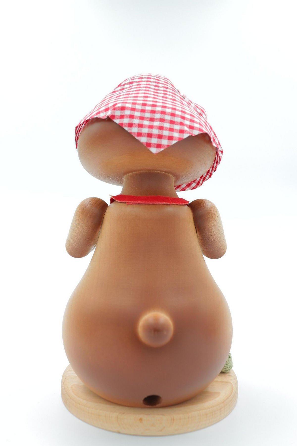 RAUCHFIGUR Hamster Oma 24 cm - Multicolor, Holz (15/1/0.1cm)