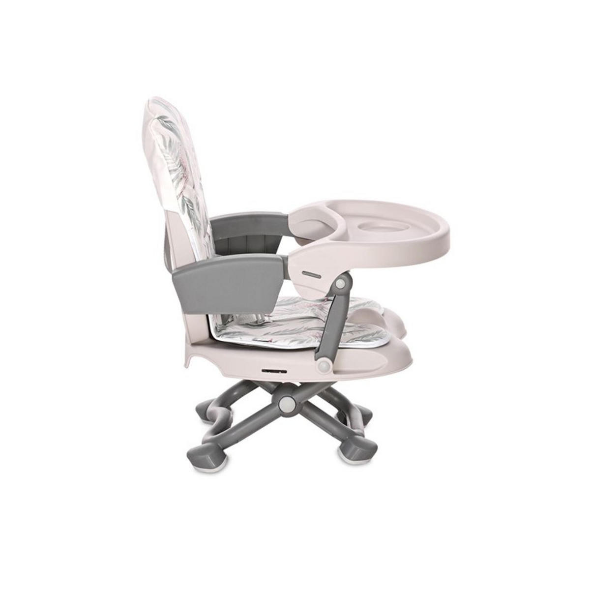 HOCHSTUHL Ego Plus 2 in 1 grau Kinderstuhl, klappbar, höhenverstellbar - Grau, Kunststoff (42/50/38cm) - Lorelli