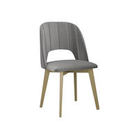 ESSZIMMERSTUHL Monti IV Pik Gerade - Hellgrau/Sonoma Eiche, Holz/Textil (48/83/54cm) - MIRJAN24