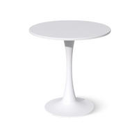 STOL ZA BLAGOVAONICU Carl Bijela 70 x 70 - bijela, drvni materijal (70/70/73cm) - Vicco