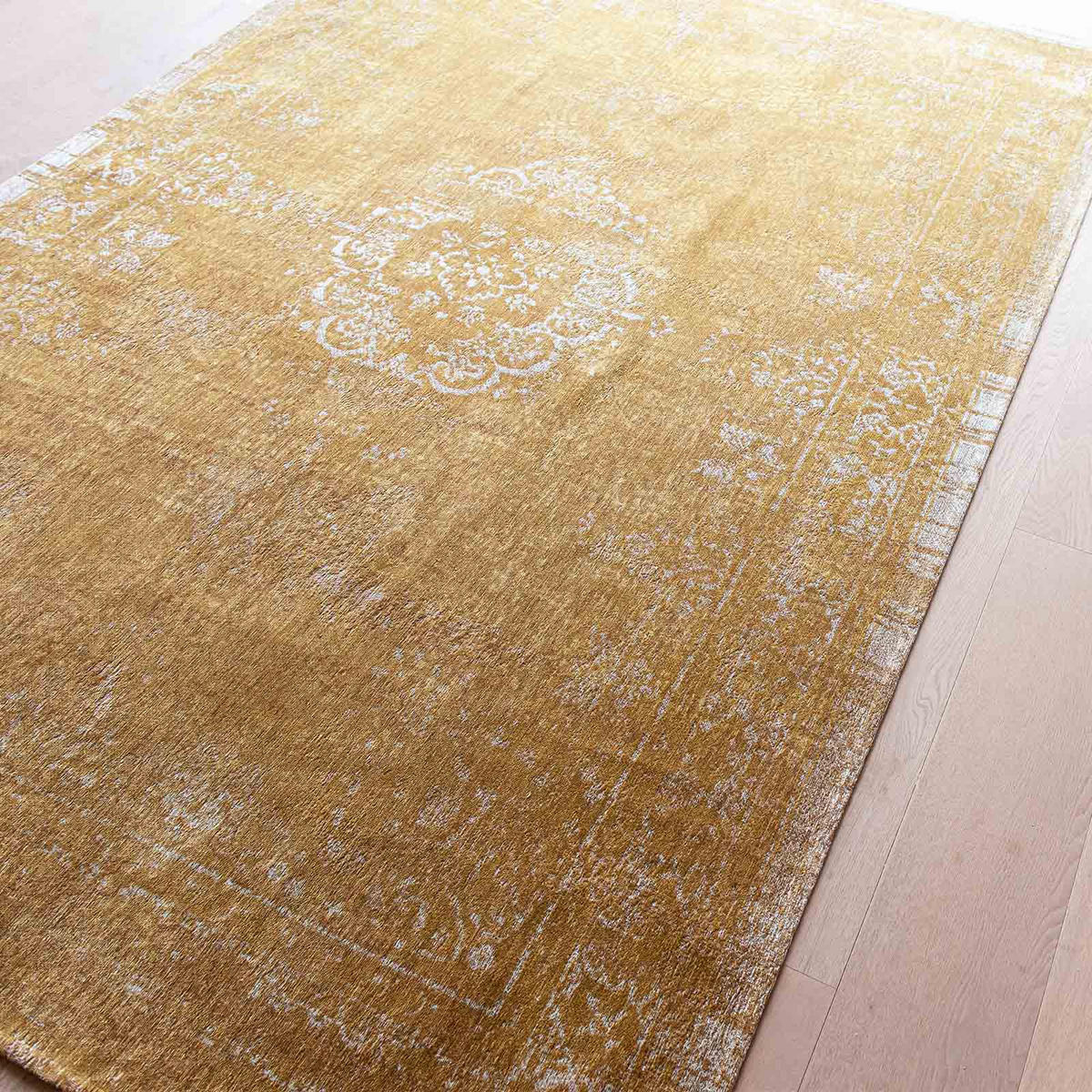 TEPPICH In-/Outdoor Flachgewebe CHILLY MUCK Gelb 240 x 340 cm - Gelb, Textil (240/340cm) - Novatrend