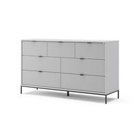 SIDEBOARD Eliza Grau 140 x 81 cm - Grau, Holzwerkstoff (140/81/42cm) - Vicco