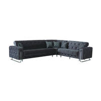 ECKSCHLAFSOFA Shimla Anthrazit - Langer Schenkel Links - Anthrazit, Holzwerkstoff/Kunststoff (310/245cm)