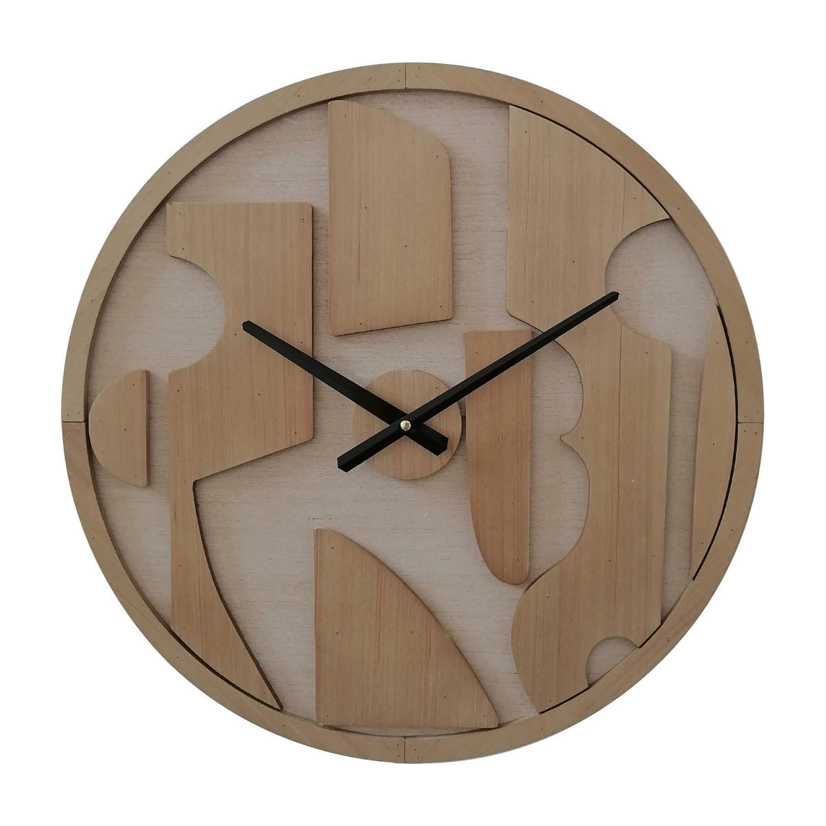 WANDUHR Braun 50/5/50 cm - Braun, Holzwerkstoff (50/50/5cm) - Mobili Rebecca