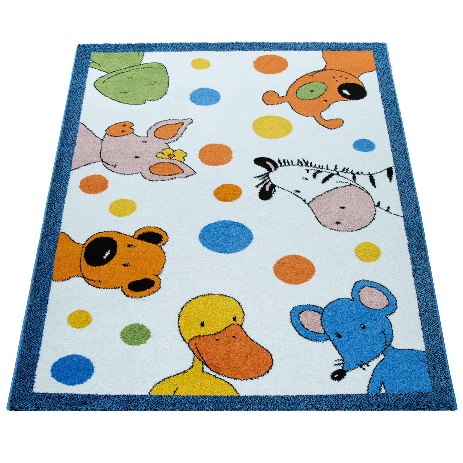 KINDERTEPPICH 140/200 cm Lieben Sieben 731 - Weiß, Kunststoff (140/200cm)
