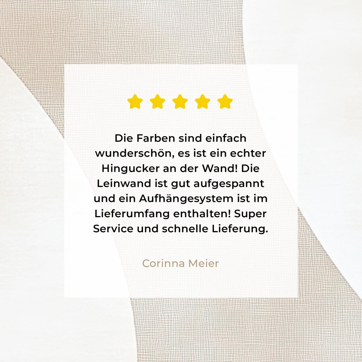 LEINWANDBILD Braun - Japandi - Abstrakt 40x30 cm - Sandfarben, Textil (40/30cm) - MuchoWow