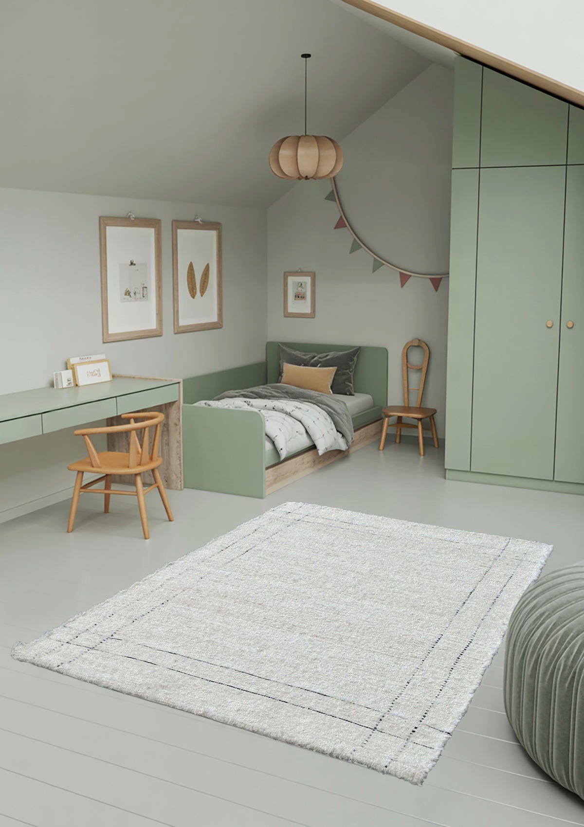 TEPPICH aus recycelter Baumwolle handgewebt beige - Beige, Naturmaterialien (120/170cm) - AFK Living