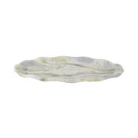 TABLETT Waved Oval Groot - Himalaya groen Grün 40/25/3 cm - Grün, Stein (25/3/40cm) - Present Time