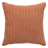 DEKOKISSEN Bouclé Soana 45/45 cm - Terracotta, Textil (45cm) - Atmosphera Createur d´interieur