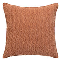 DEKOKISSEN Bouclé Soana 45/45 cm - Terracotta, Textil (45cm) - Atmosphera Createur d´interieur