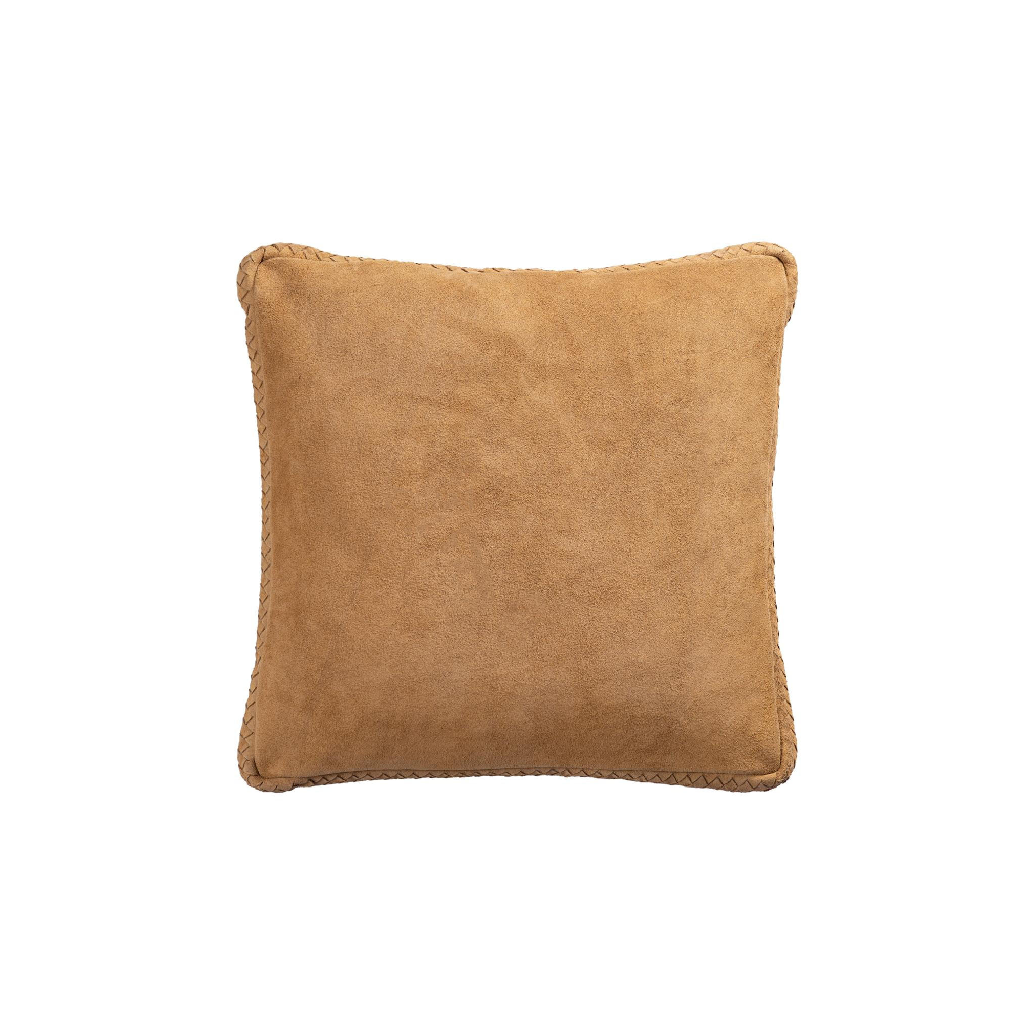Ptmd Collection Zierkissen Braun 8x45 cm