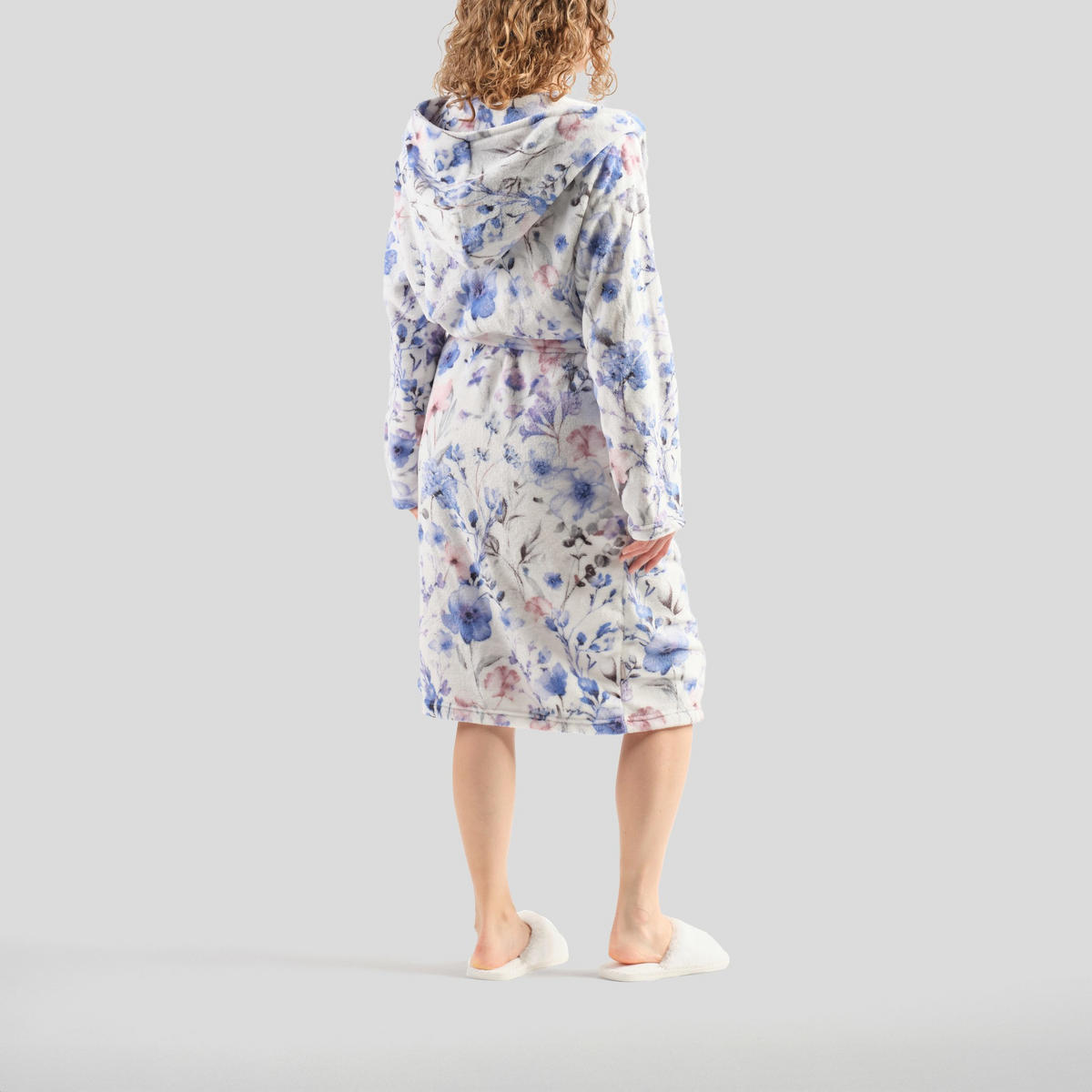 BADEMANTEL Louisa - Weiß, Textil (Einheitsgrößenull) - home&you