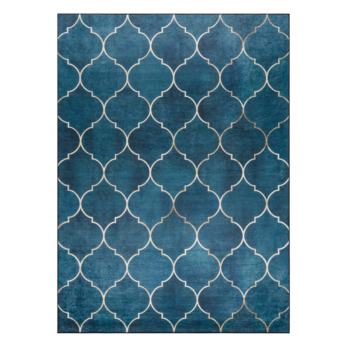 TEPPICH Andre 80/150 cm - Blau, Textil (80/150cm) - rugsX