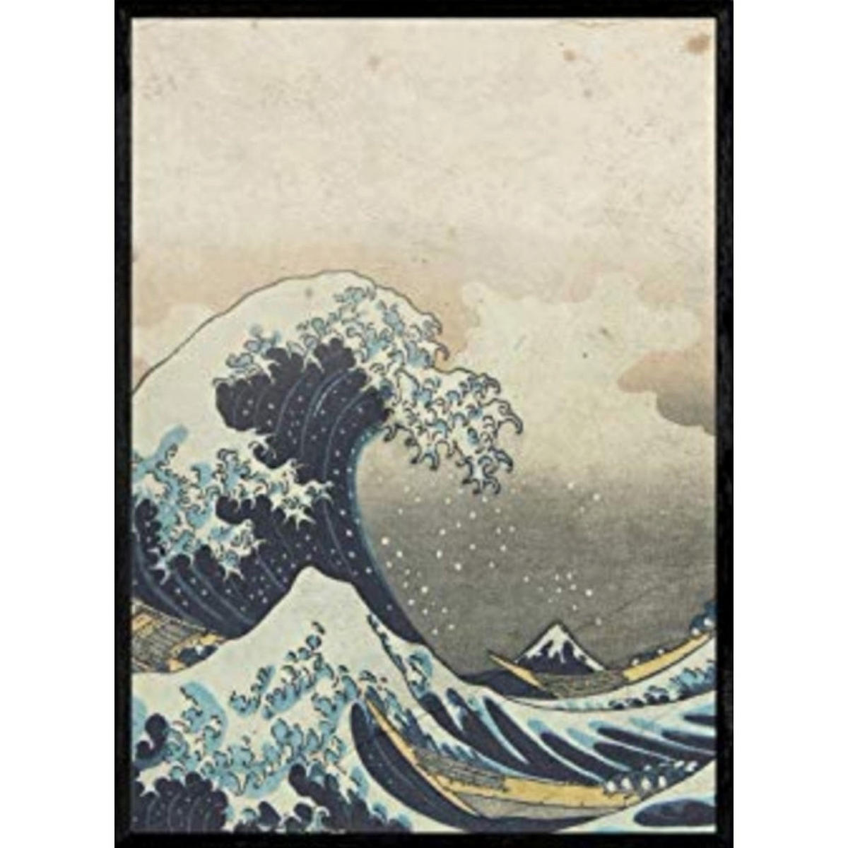 POSTER Welle A4 Rahmenlos - Klar, Papier (29.7/5/21cm) - Nacnic