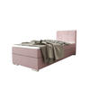 BOXBETT ZILANO 1 mit Matratze H3 und Topper 80x200 Cosmic 14 - Pink, Holz/Textil (80/200cm) - Bedante