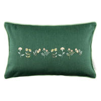 KISSENHÜLLE MEADOW - Dunkelgrün, Textil (50/30cm) - Tom Tailor