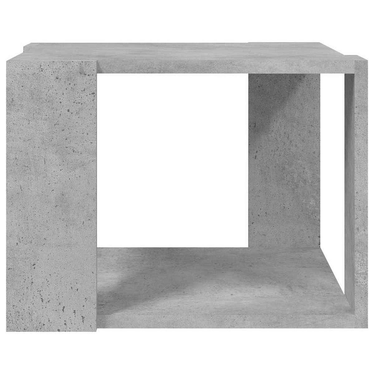 COUCHTISCH Betongrau 40/40/30 Cm Holzwerkstoff - Grau, Holzwerkstoff (40/40/30cm) - vidaXL