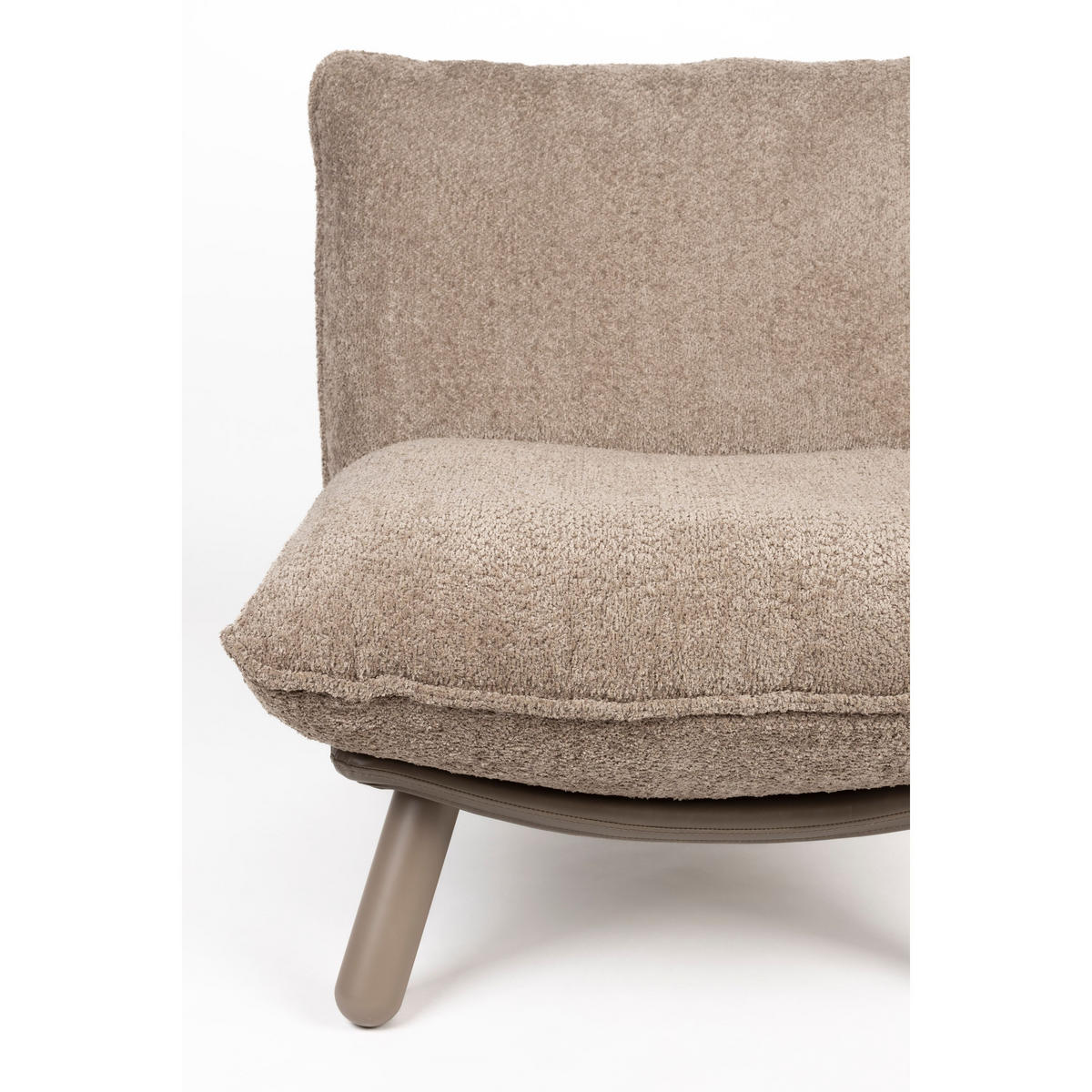 SESSEL Lazy Sack Beige - Beige/Grau, Holz (75/81/94cm) - Zuiver