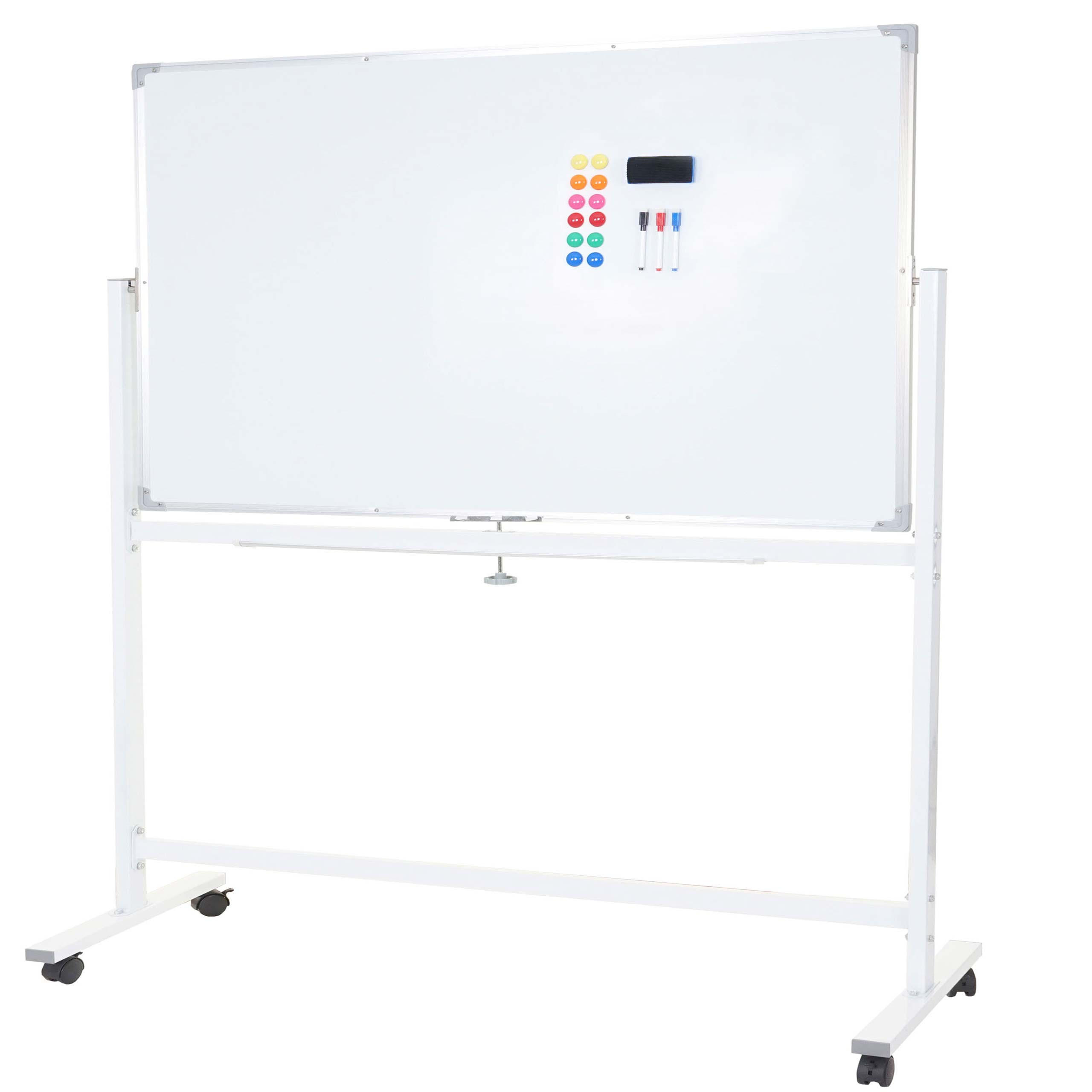 WHITEBOARD Weiß - Weiß, Metall (186/186/56cm) - MCW