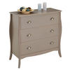 KOMMODE ANTOINETTE - Taupe, Holz (89/87/43cm) - IDIMEX