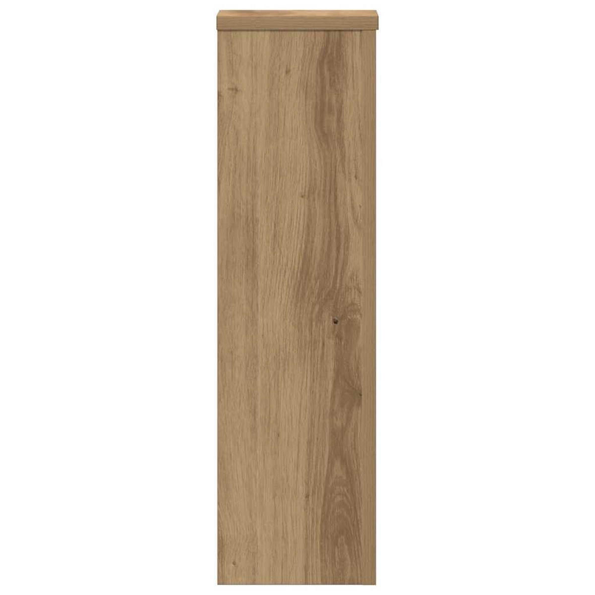 PFLANZENSTÄNDER 2er Set Artisan-Eiche 17/17/60 Cm Holzwerkstoff - Braun, Holzwerkstoff (17/60/17cm) - vidaXL