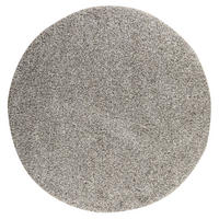 HOCHFLORTEPPICH 160/160 cm Twilight rund - Silberfarben, Textil (160/160cm) - Steffensmeier