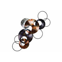 WANDDEKO Kupfer 106/56 cm - Kupferfarben, Metall (3.4/56/8cm) - KUNSTLOFT