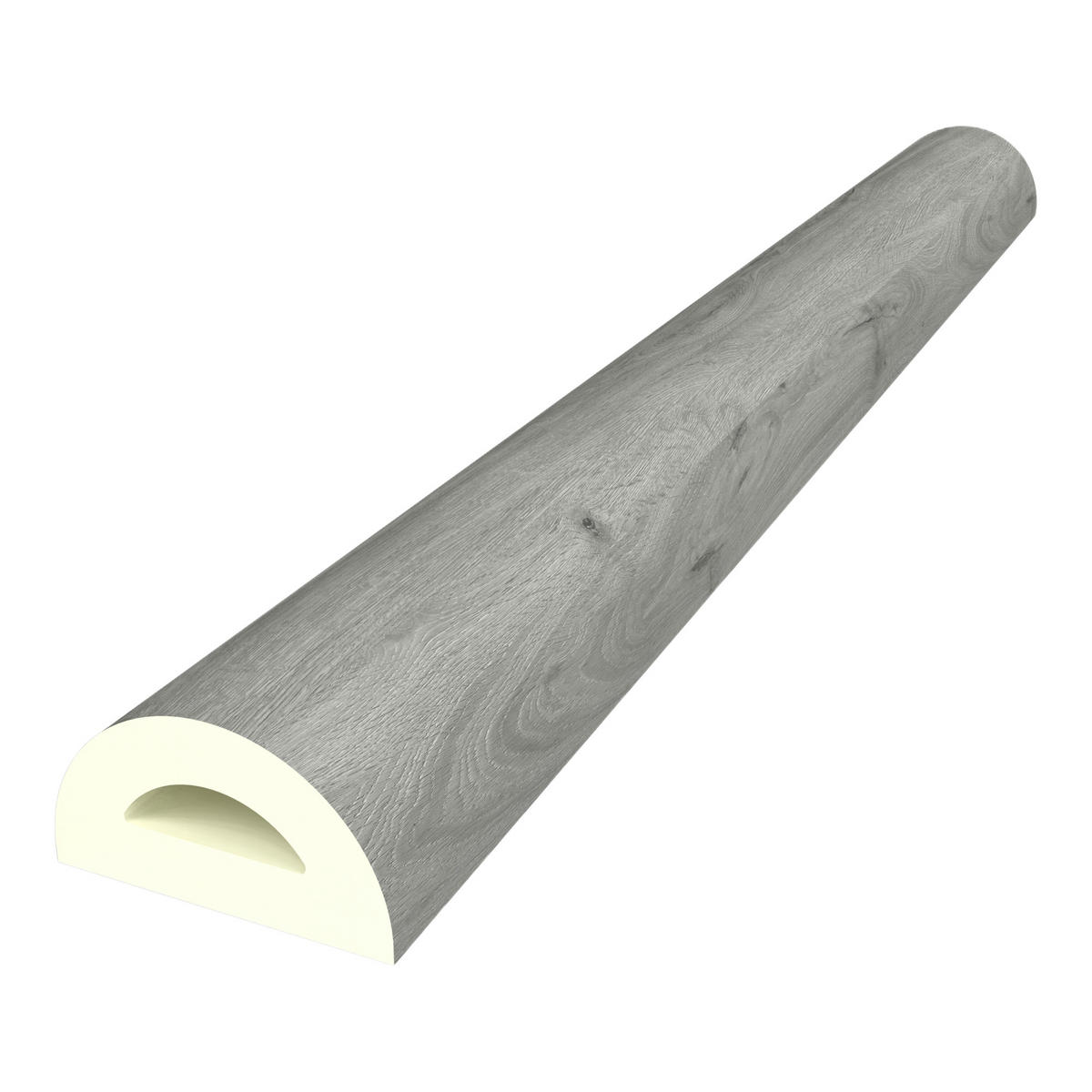 TREPPENVERKLEIDUNG-SET 4 TLG. Bunschoten - Grau, Kunststoff (120/32cm) - NEU.HOLZ