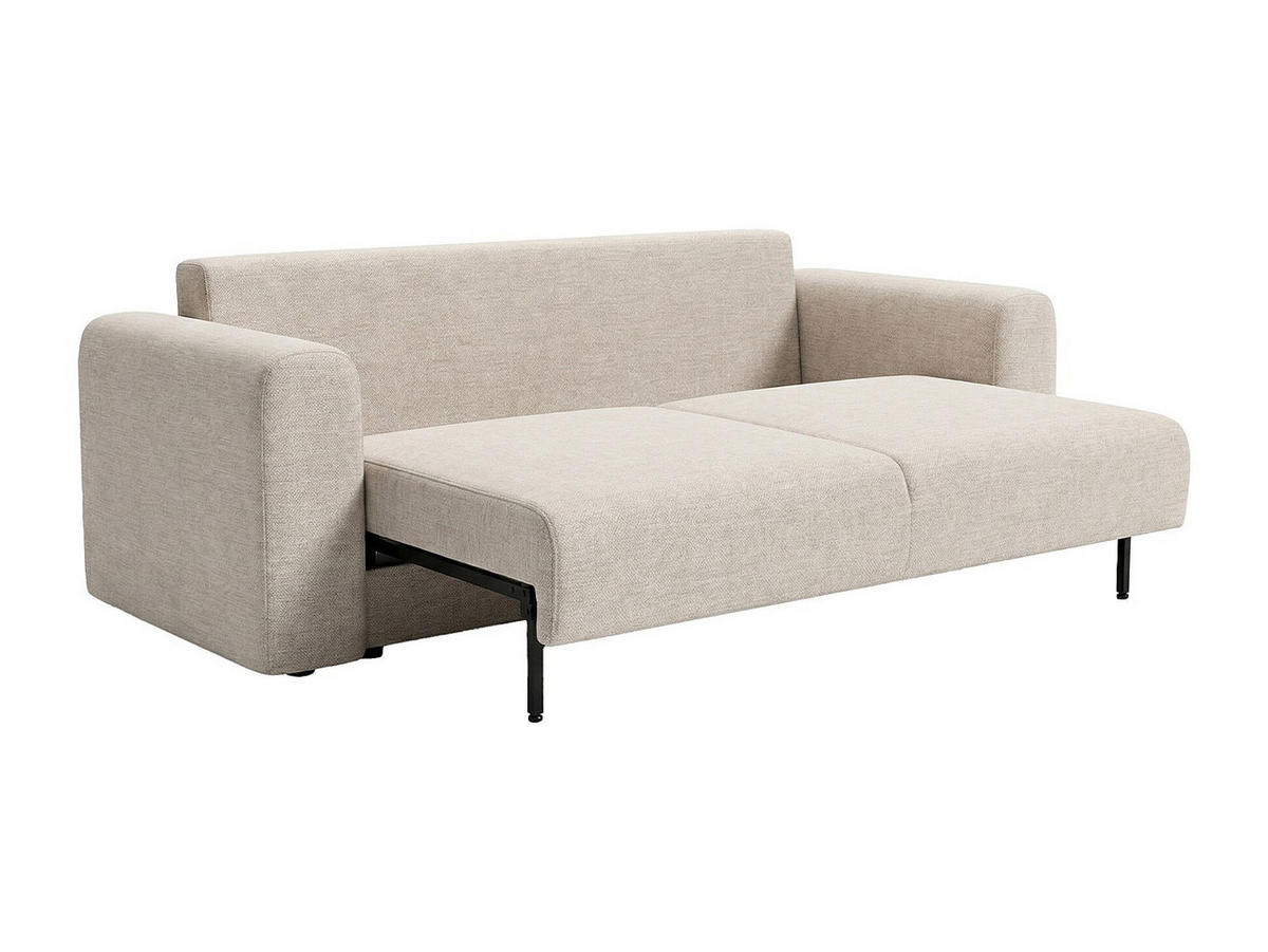 SCHLAFSOFA - 4 Personen - Stoff - Beige - - Beige, Textil (250/90/95cm) - Vente-Unique