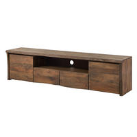 TV-BOARD Mango 200x45x50 braun geölt PURE MANGO #221 - Braun, Holz (45/50/200cm) - Massivmoebel24