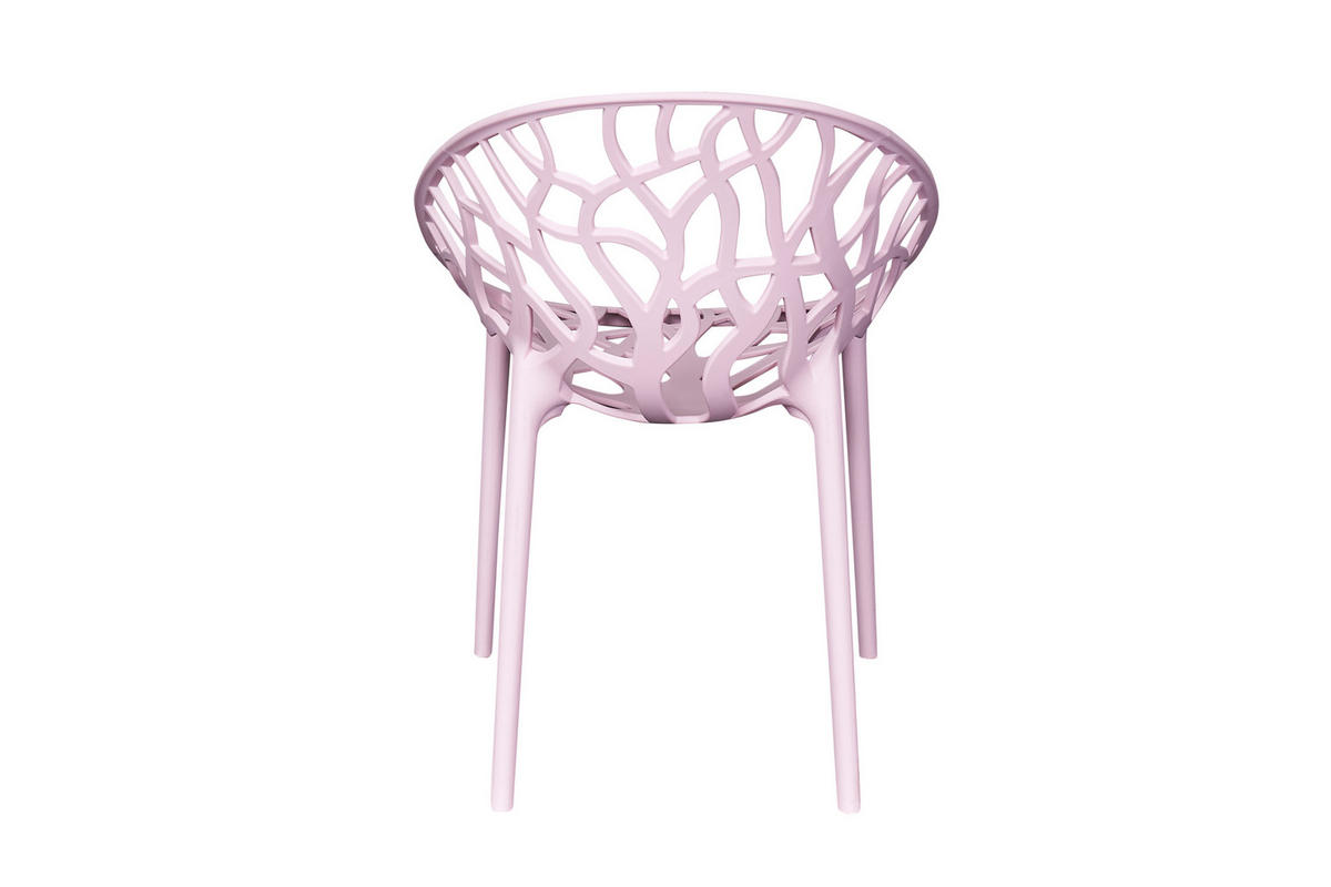 STAPELSTUHL Bilby 62x58x80 cm, Kunststoff, Rosa - Rosa, Kunststoff (58/80/62cm) - dasmöbelwerk