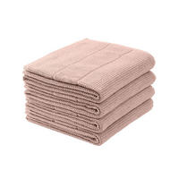 HANDTUCHSET Turin - 4-teilig - 50x100 cm - Hellrosa - Hellrosa, Textil (50/100cm) - SCHIESSER