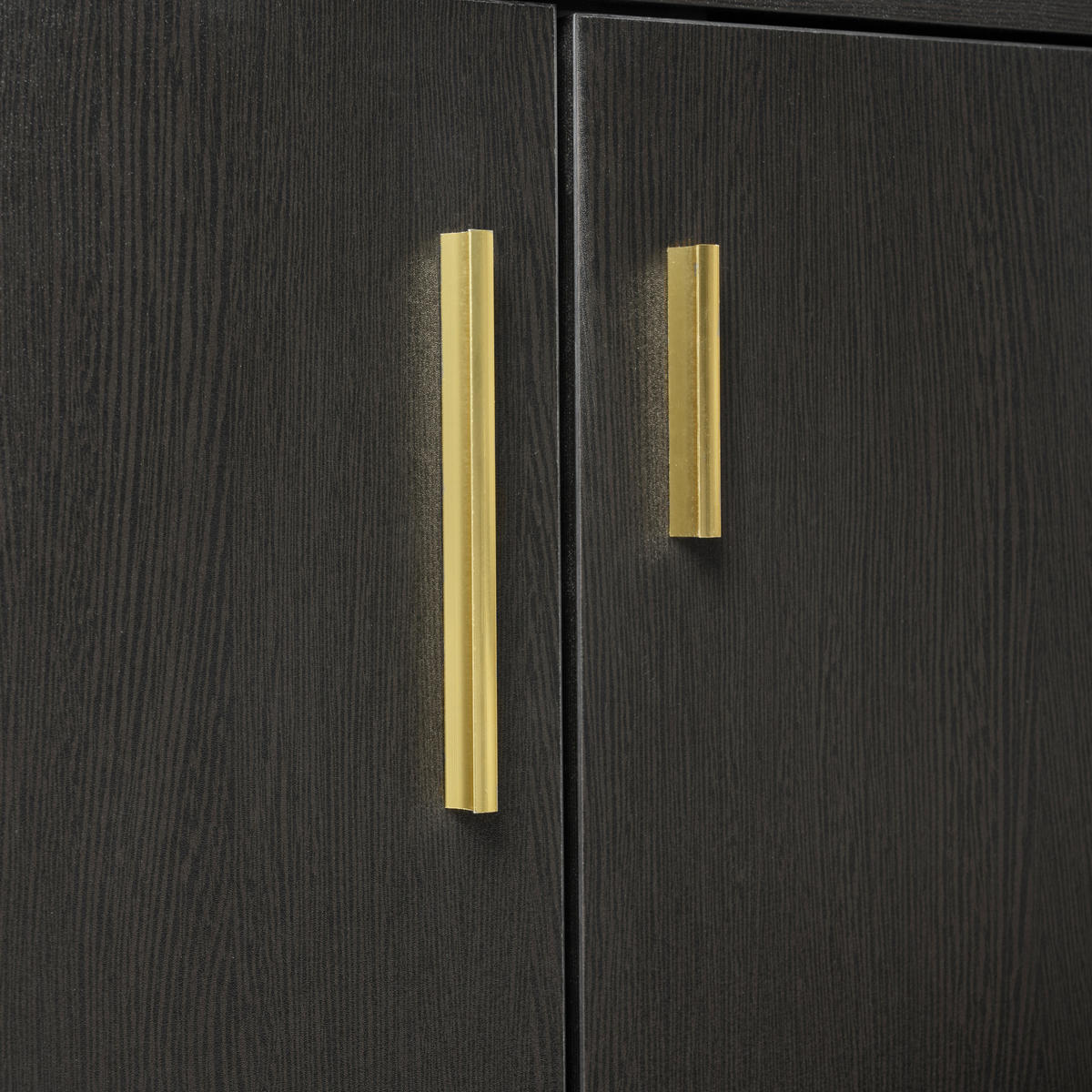 SCHUHSCHRANK aus Spanplatte 120x34x82cm in Schwarz mit Sitzpolster - Schwarz, Holzwerkstoff (120/82/34cm) - Modfu