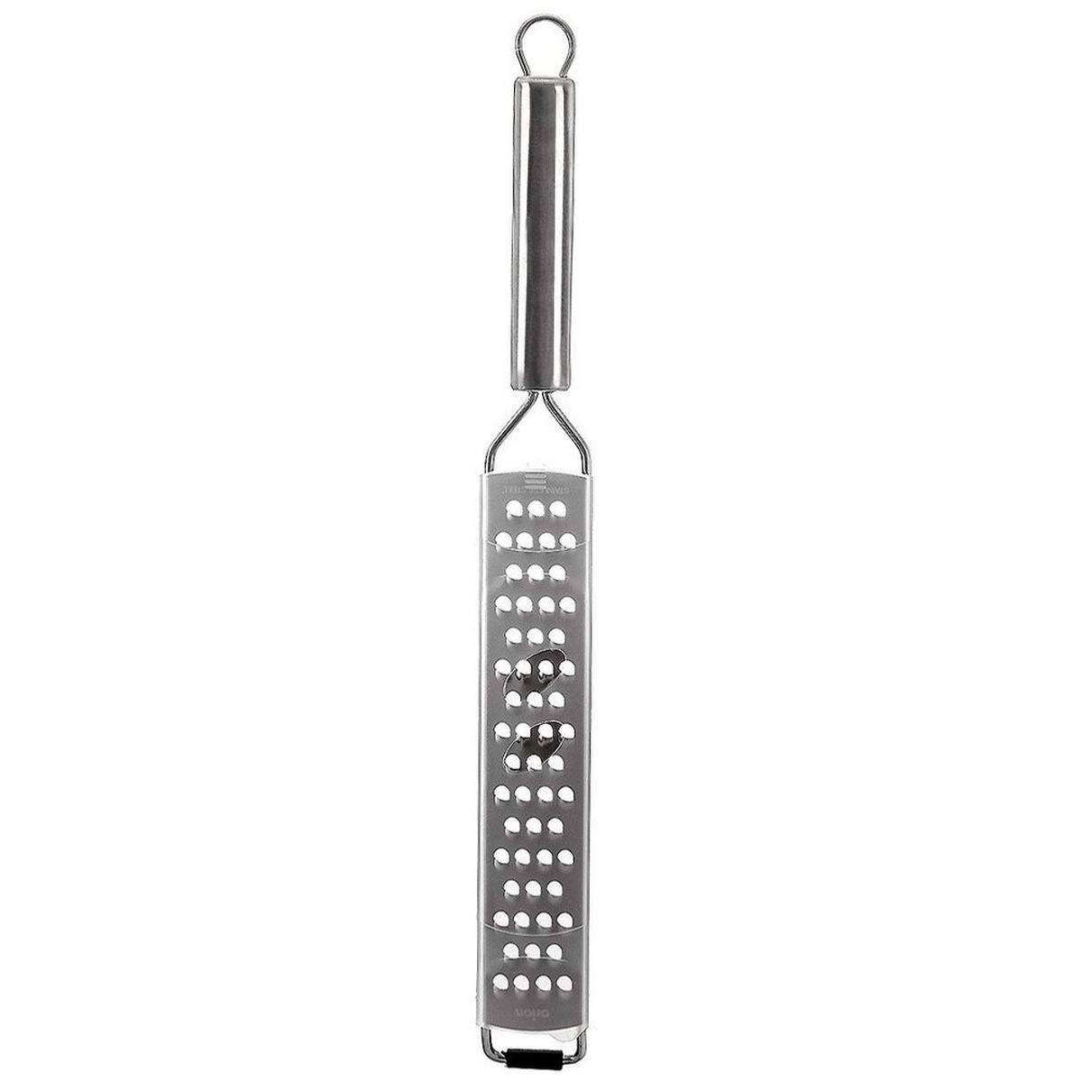 KÜCHENREIBE Flachstahl 38 cm - Silberfarben, Metall (4/38/1.5cm) - Orion 