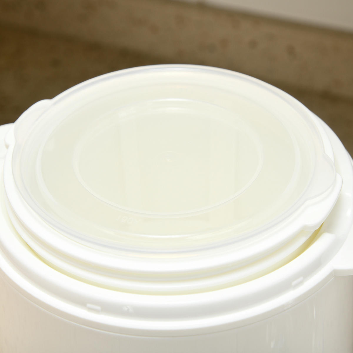 KÜCHENMASCHINE Joghurtbereiter 1,5 L 20 W Weiß - Weiß, Kunststoff (17.5/21.4/19.5cm) - Korfee