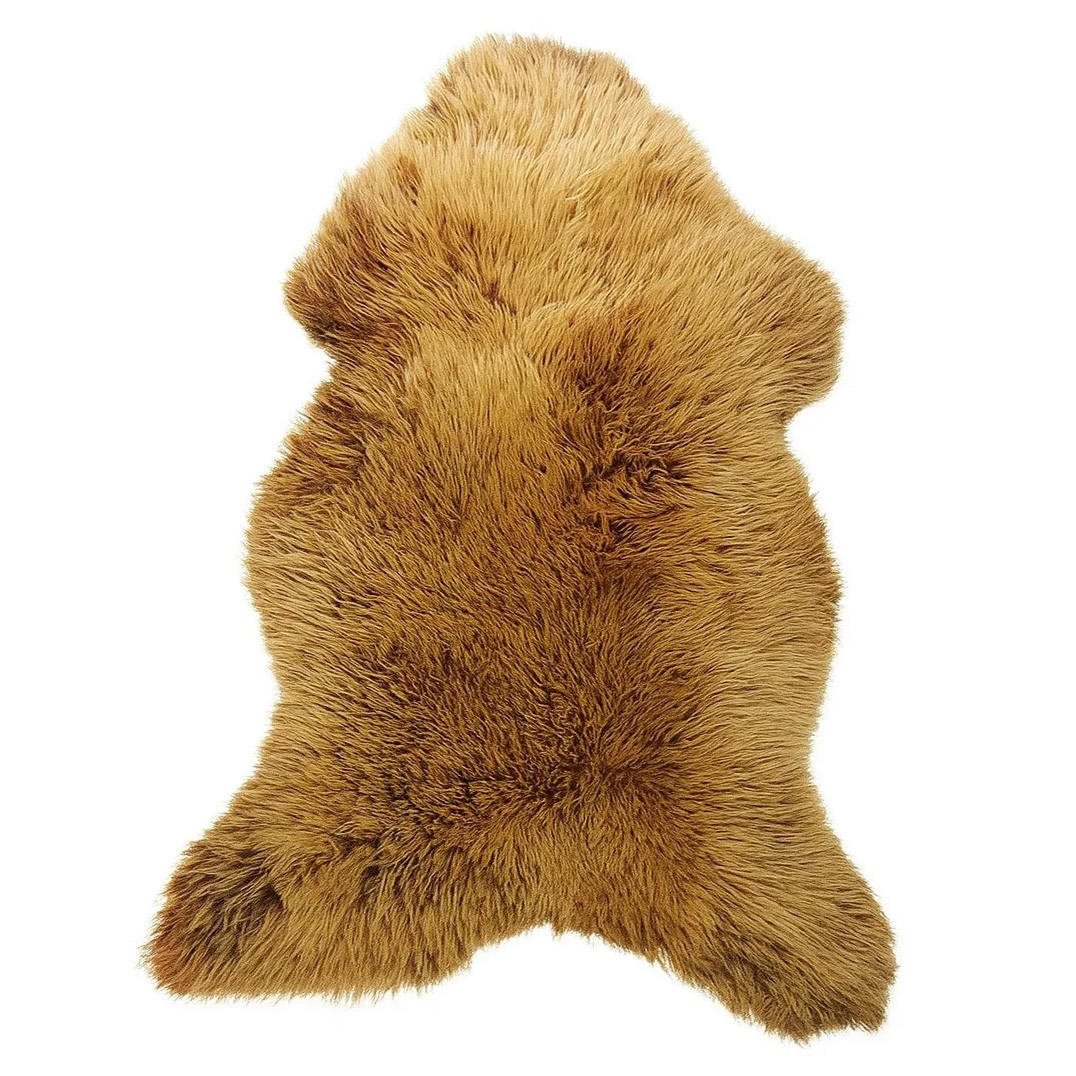 SCHAFFELL Skandinavisch Creme Braun ökologisch gegerbt ca. 100 cm - Creme/Braun, Fell (60/100cm) - Provellus