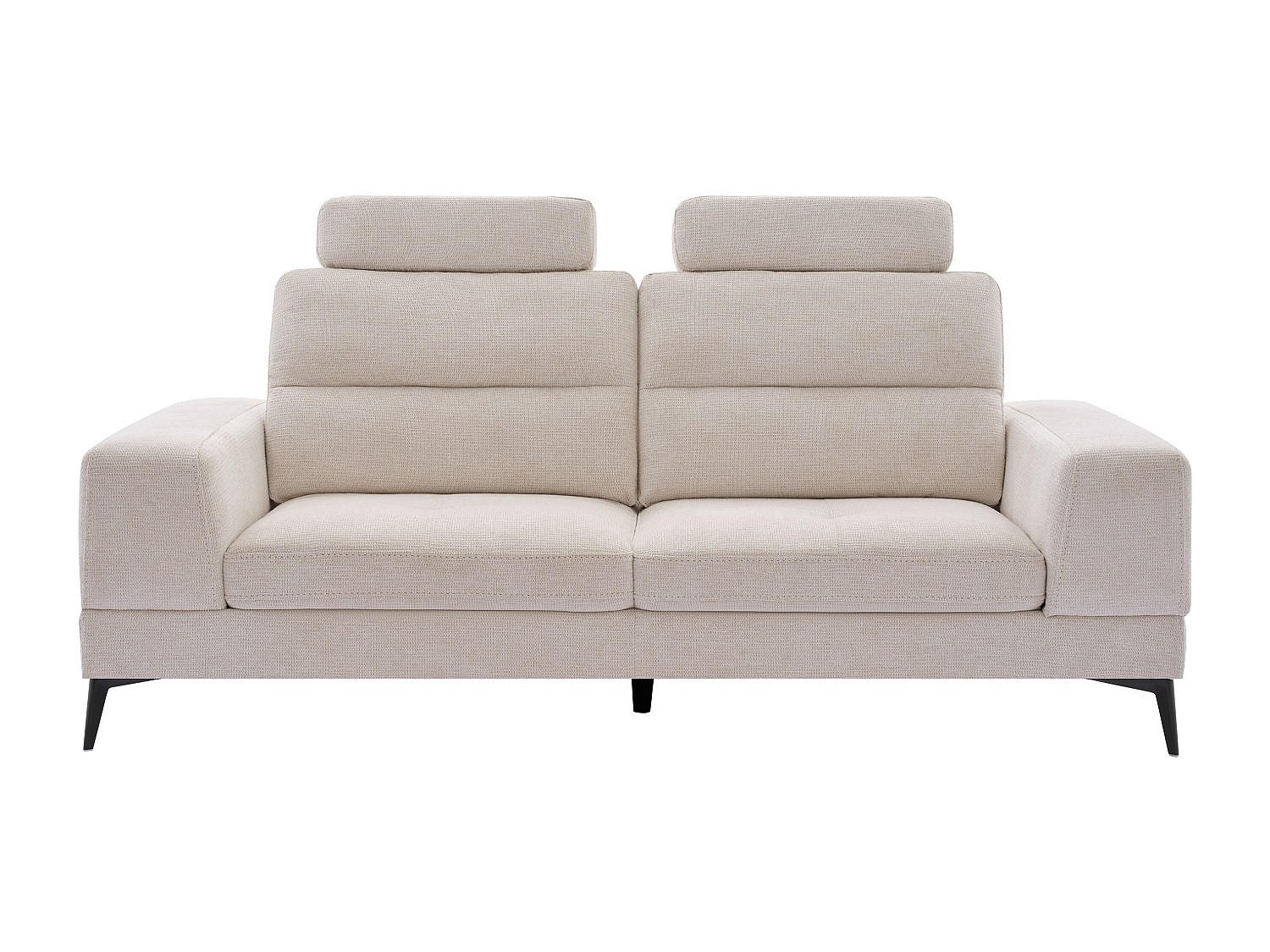 Vente-Unique Sofa Beige 215x86x123 cm