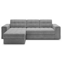 ECKSOFA BLENDI - Grau (Monolith 84) - Grau, Holzwerkstoff (260/150cm) - Möblo