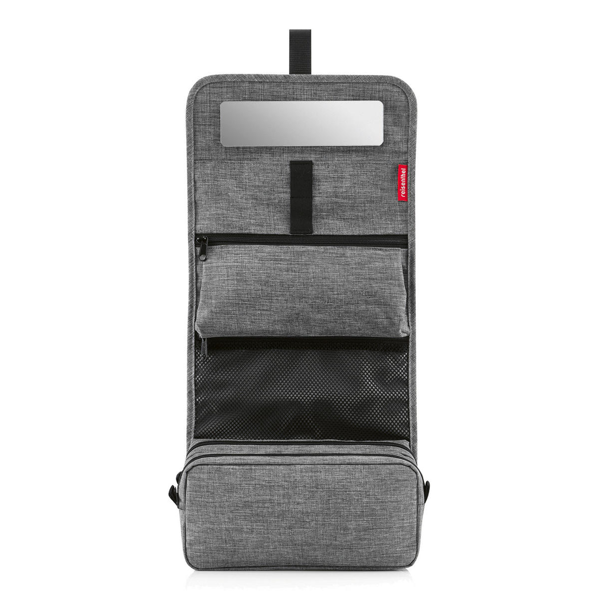 BEAUTYTASCHE "wrapcosmetic" - Grau, Kunststoff (10/16/26cm) - Reisenthel